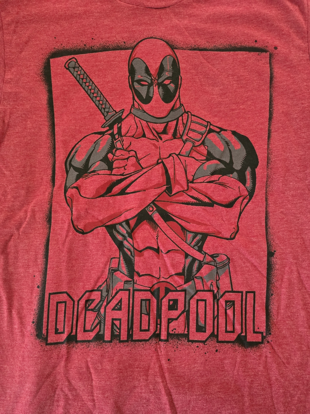Marvel Deadpool Graphic Tee - Red - Picture 2 of 6
